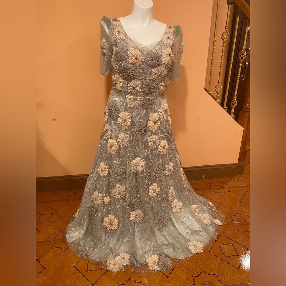 Handmade Dulce Celia Evening Gown Dress, Wedding, Formal